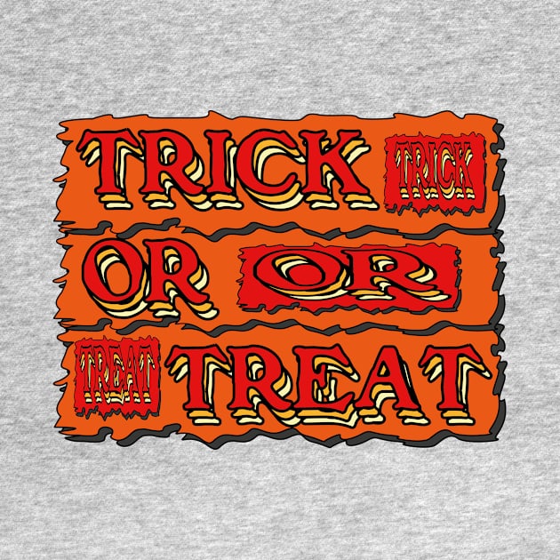 vintage halloween custom typography by fokaction